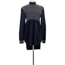 Robe Sportmax Robe en coton marine