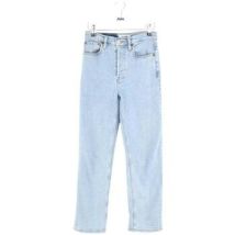 Jeans Re/done Jean droit en coton bleu