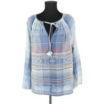 Blouses V.de.vinster Blouse en coton bleue