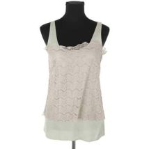 Blouses Diane Von Furstenberg Top en soie kaki