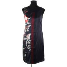 Robe Elie Tahari Robe en soie bleue