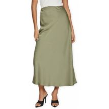 Jupes midi Vila Noos Elette Skirt - Oil Green