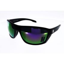 Lunettes de soleil Loubsol Adulte Rift L391001 noir catégorie 4 Miroir Violet
