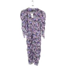 Robe courte Isabel Marant Robe en soie violette