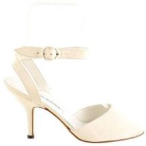 Chaussures escarpins Manolo Blahnik Talons en cuir écrus