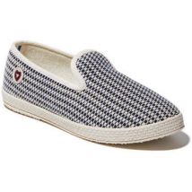 Chaussons Amos Chaussons - La Damier marine