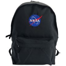 Sac a dos La Plume Doree Sac à dos NASA noir brodé