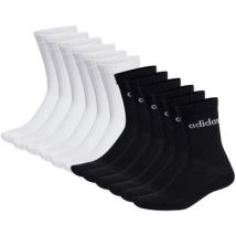 Chaussettes adidas unisexe Chaussettes Paquet de 12 Linear Crew Cushioned