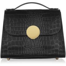 Sac à main Le Parmentier Bombo Croco Embossed