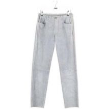Pantalon Stouls Pantalon droit en daim gris