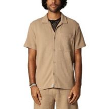 Chemise Deeluxe - Chemise gauffrée - beige