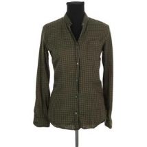 Blouses Golden Goose Top en coton kaki