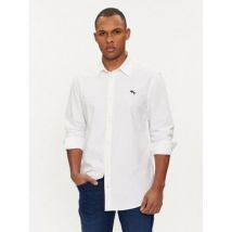Chemise Wrangler 112350485 LS SHIRT-WHITE OXFORD