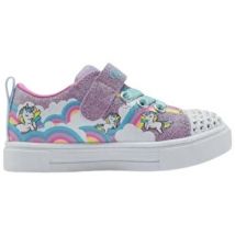 Baskets enfant Skechers TWINKLE TOES TWINKLE SPARKS - JUMPIN - LAVANDE/MULTI - 23