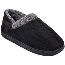 Chaussons Ozabi CHARENTAISE Homme Pantoufle PREMIUM MU9736 NOIR
