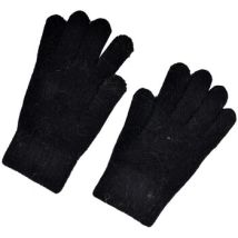 Gants Infinitif Gants Femme INFINITF 0675 ANGORA NOIR