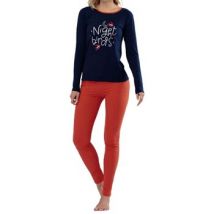 Ensembles de pyjama Ozabi Pyjama COTON MELISSA BROWN BIR MARINE