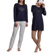 Pyjamas / Chemises de nuit Dodo Homewear Pyjama AUROR Pack de 2