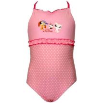 Maillots de bain enfant Sun City Maillot de bain 1 pièce rose à pois Littlest Petshop