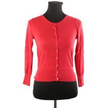 Gilet Lk Bennett Cardigan en soie rouge