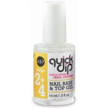Bases & Topcoats Asp Gel de Base et de Finition Quick Dip