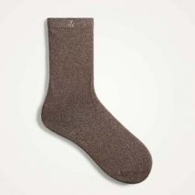 Chaussettes Vanessa Wu Chaussettes pailletées Ambre