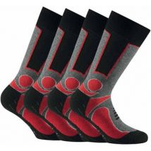 Chaussettes Rohner unisexe Chaussettes Paquet de 4 trekking 2-er pack