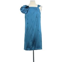 Robe courte Miu Miu Robe en soie bleue