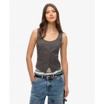 Debardeur Superdry Gilet dos satiné