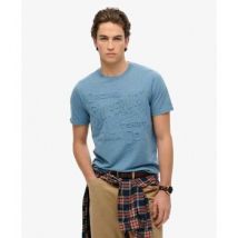 T-shirt Superdry T-shirt décontracté embossé pour le travail