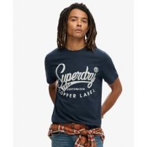 T-shirt Superdry T-shirt de travail à étiquette en cuivre