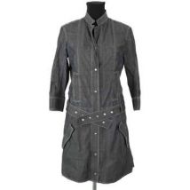 Robe courte Jil Sander Robe en coton grise