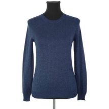 Pull Maison Standards Pull en coton bleu