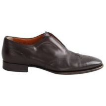 Mocassins Santoni Chaussures à lacets en cuir marron
