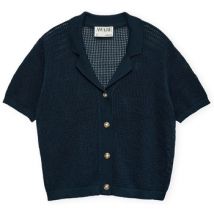 Sweat-shirt Aware Saga Cardigan - Dark Sapphire