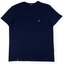 T-shirt Organic Monkey T-Shirt Puzzlematic - Navy