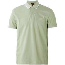 Polo BOSS Slim Fit Passertip Polo Shirt Open Green