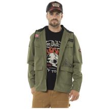 Veste Von Dutch Veste militaire homme en molton et capuche détachable Revolt