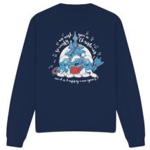 Sweat-shirt The Smurfs Smurfy Christmas Carols