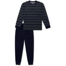Ensembles enfant Schiesser Garçon Pyjama Pyjama lang Frottee