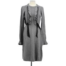 Robe courte Manoush Robe en laine grise