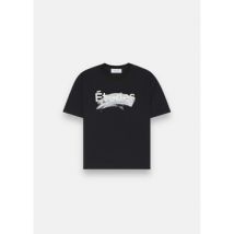 T-shirt Études Studio T-shirt Relax Smudged Logo -noir
