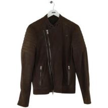 Blouson All Saints Blouson en daim marron