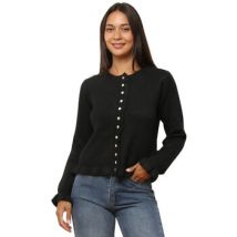 Gilet La Modeuse Gilets, cardigans pour femme - Noir -