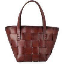 Sac à main Dragon Diffusion Sac Mini en cuir marron