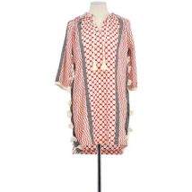 Robe courte Manoush Robe en coton rouge