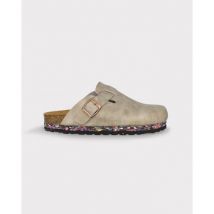 Mules Nuoceans STONE - Sabot Gris Taupe