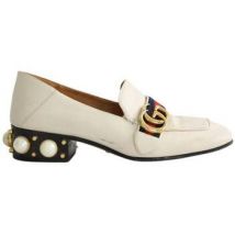 Mocassins Gucci Mocassins en cuir blancs