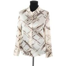 Blouses Reformation Blouse en soie beige