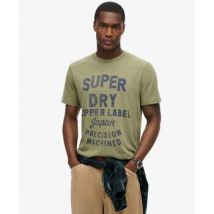T-shirt Superdry T-shirt de travail à étiquette en cuivre